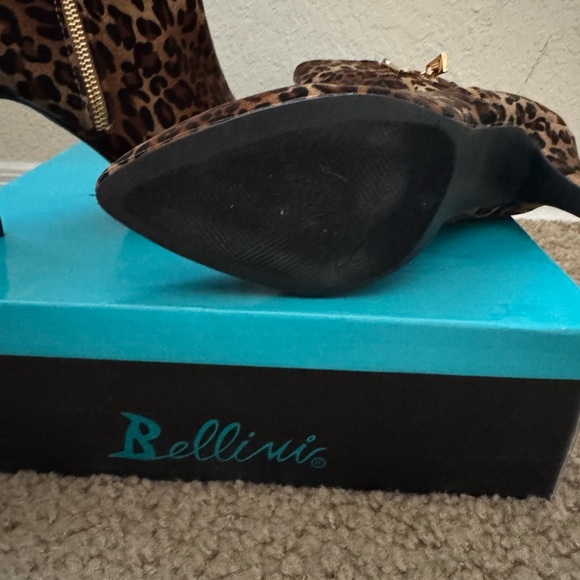 Bellini leopard ankle booties - Picture 6 of 7